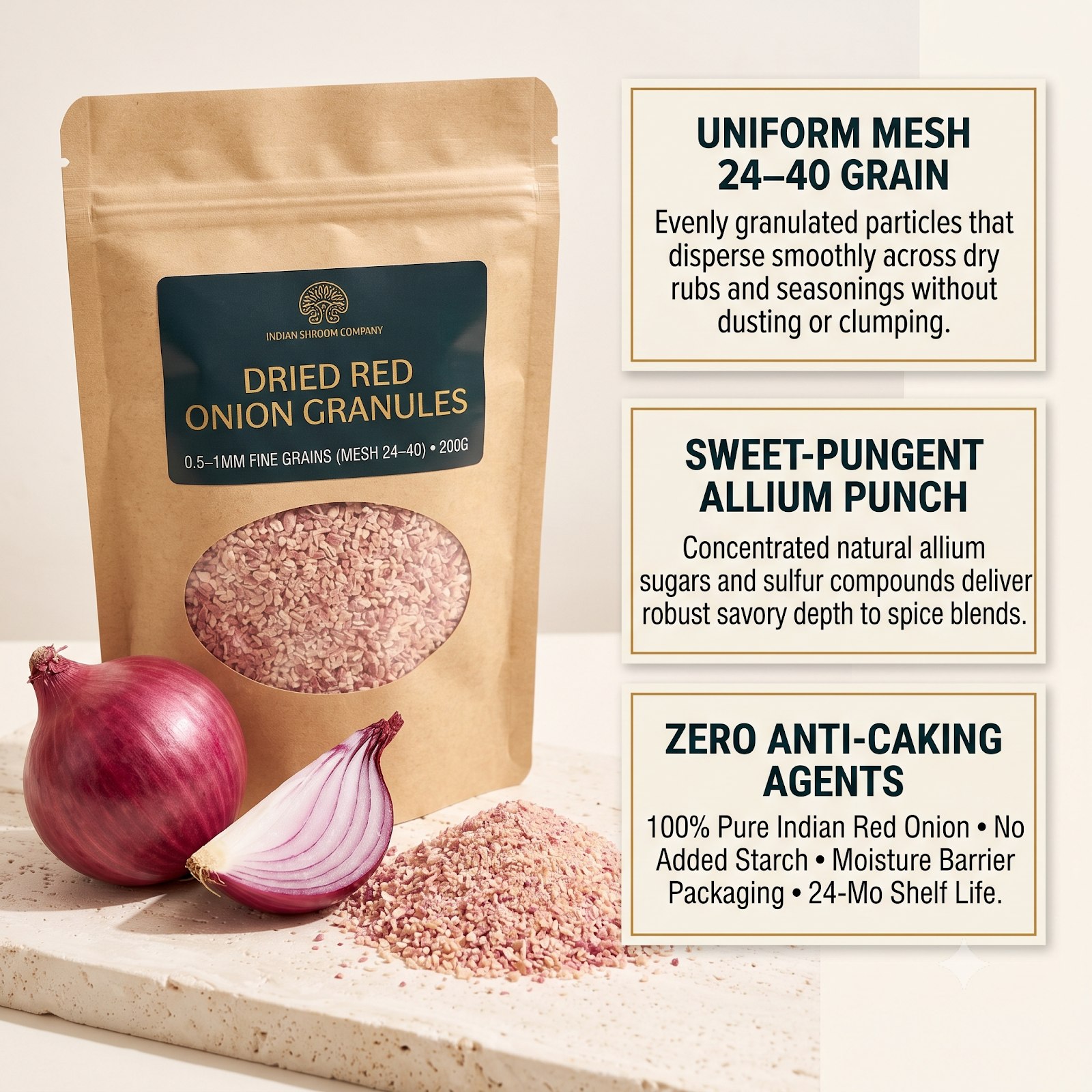 Red Onion granules