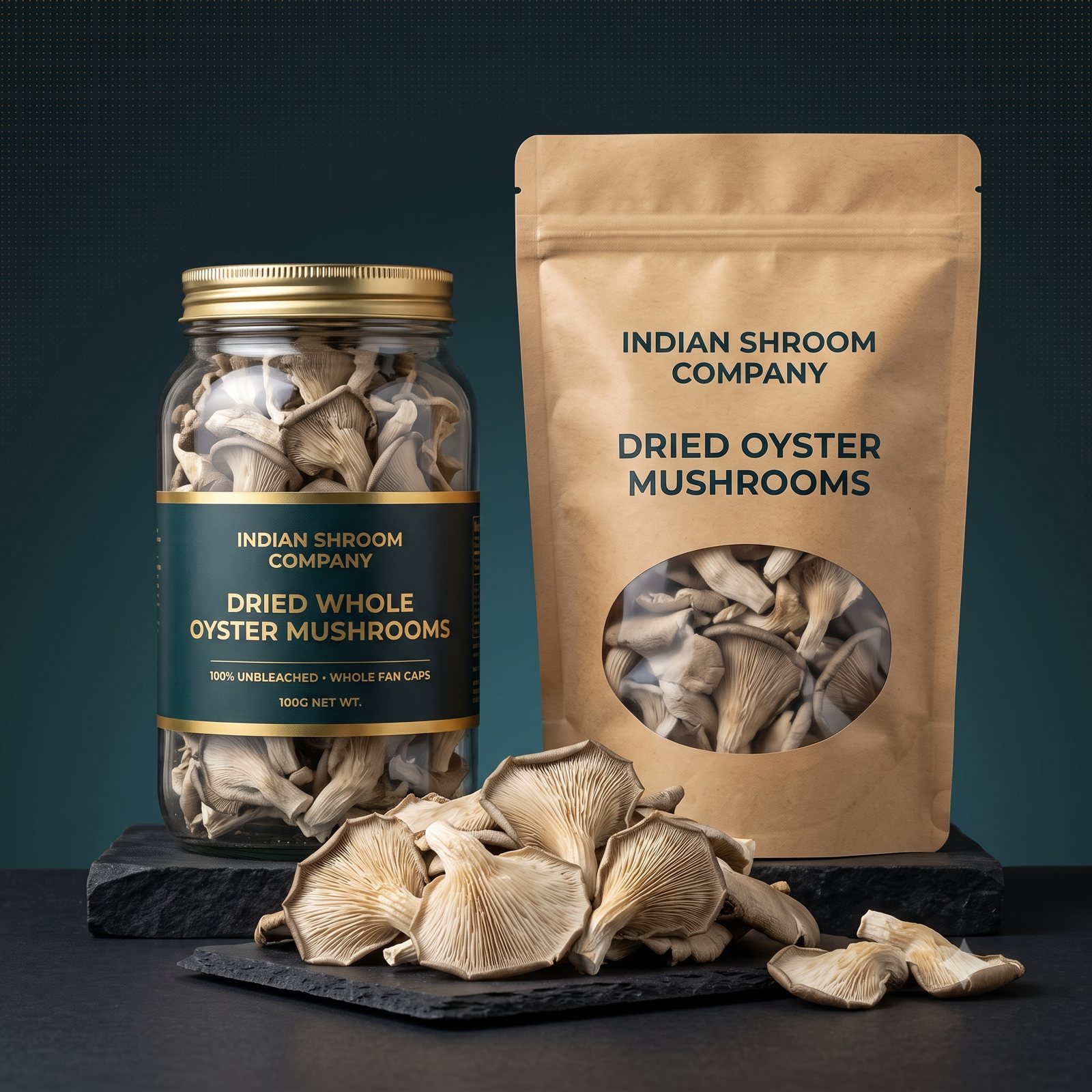 Oyster mushroom flakes