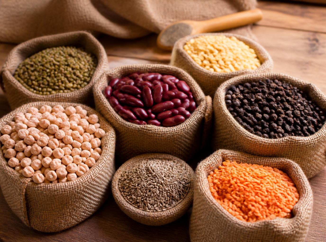 Grains, Pulses & Spices