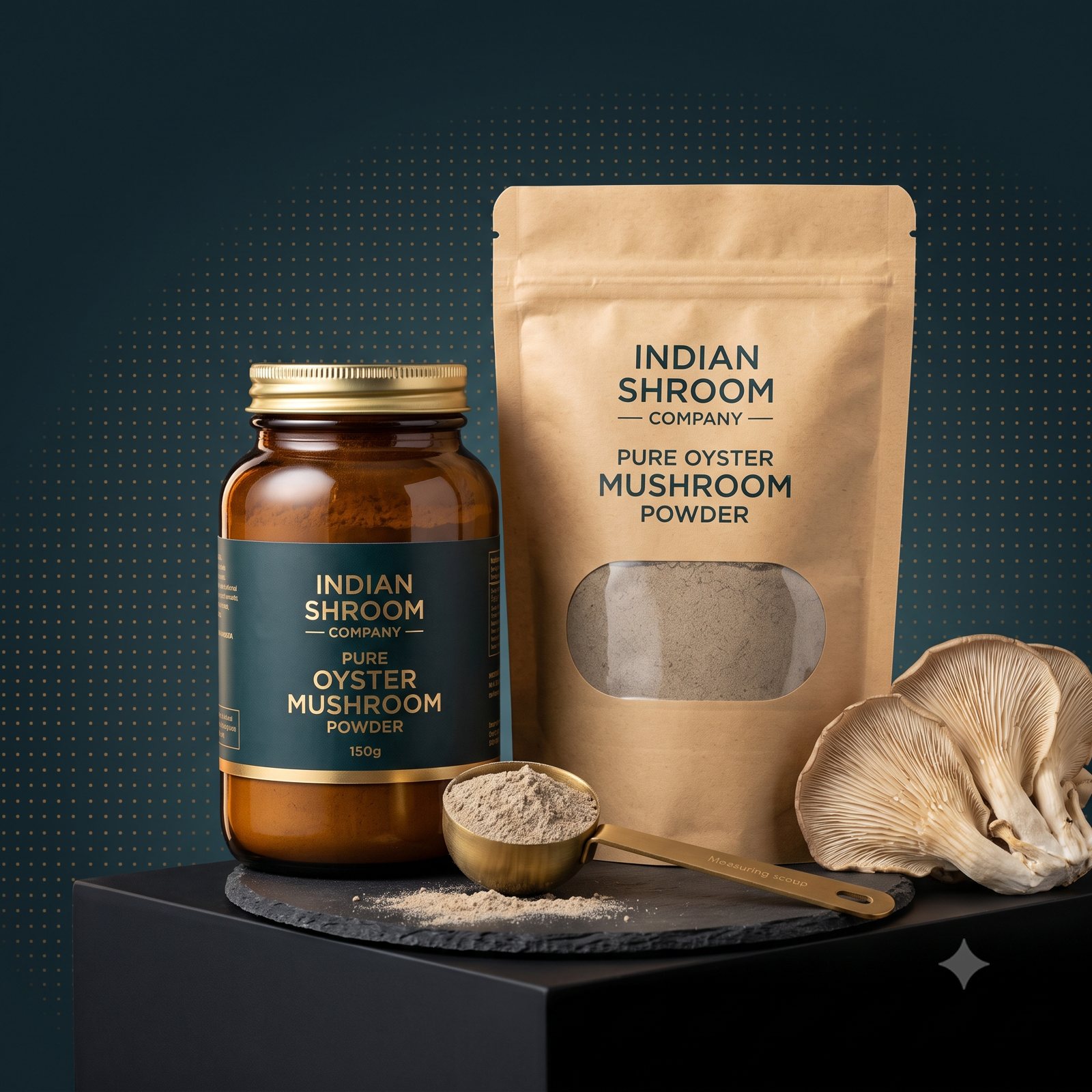 Oyster mushroom powder
